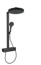 Hansgrohe-HG-Rainfinity-Showerpipe-360-1jet-mit-ShowerTablet-350-Mattschwarz-26853670 gallery number 1